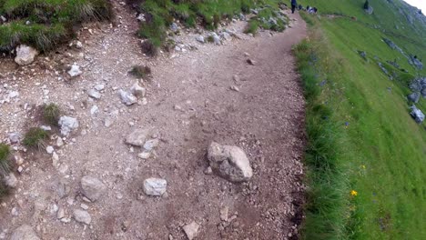 Hiking-at-Dolomites-Italy-with-a-DJI-Mavic-Air-and-a-Yi-4k+-in-a-stabiliser