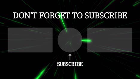 gráficos de movimiento de la pantalla de finalización de la tarjeta de extremo de ray warp