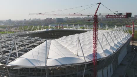 stadium under construction