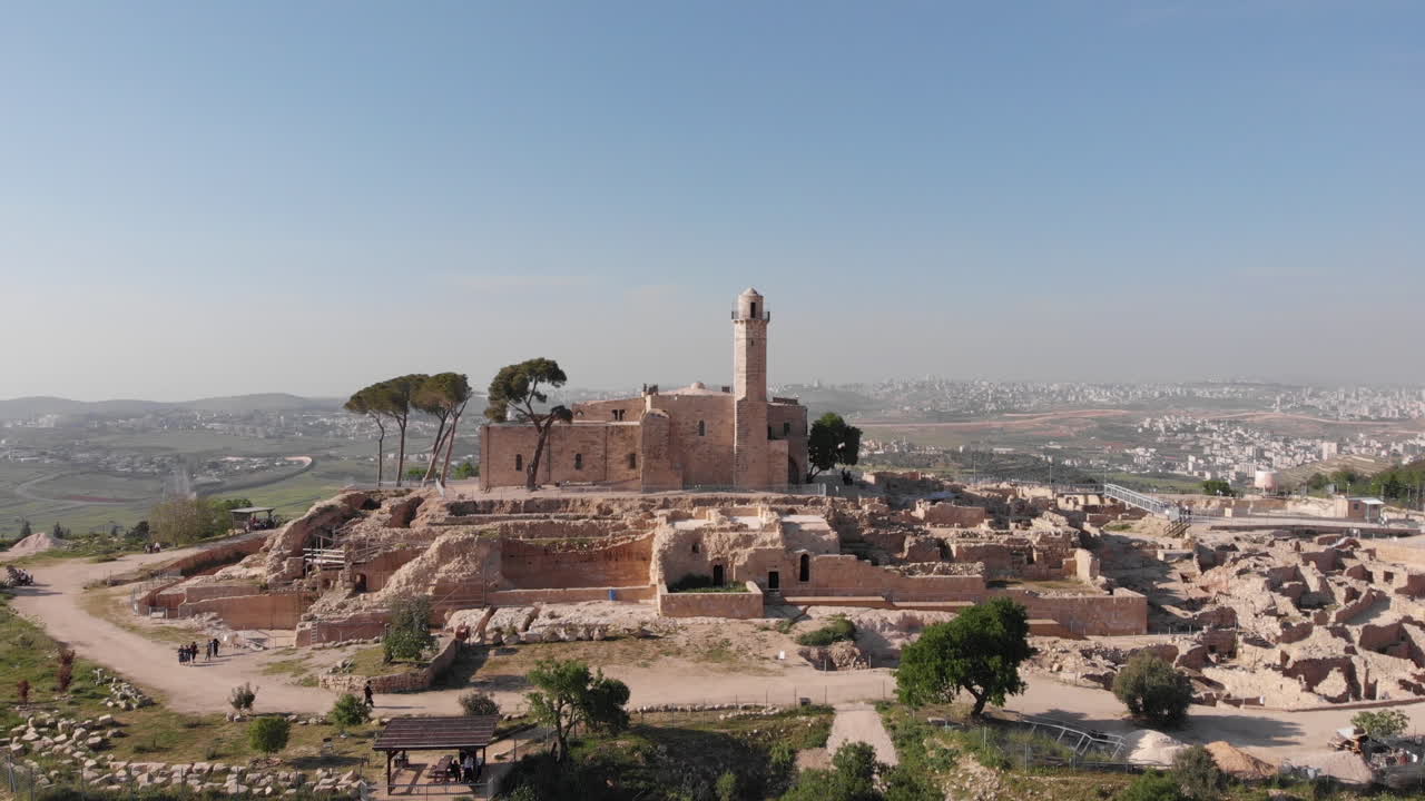 예언자 네비 사무엘 국립 공원 공중 사진
