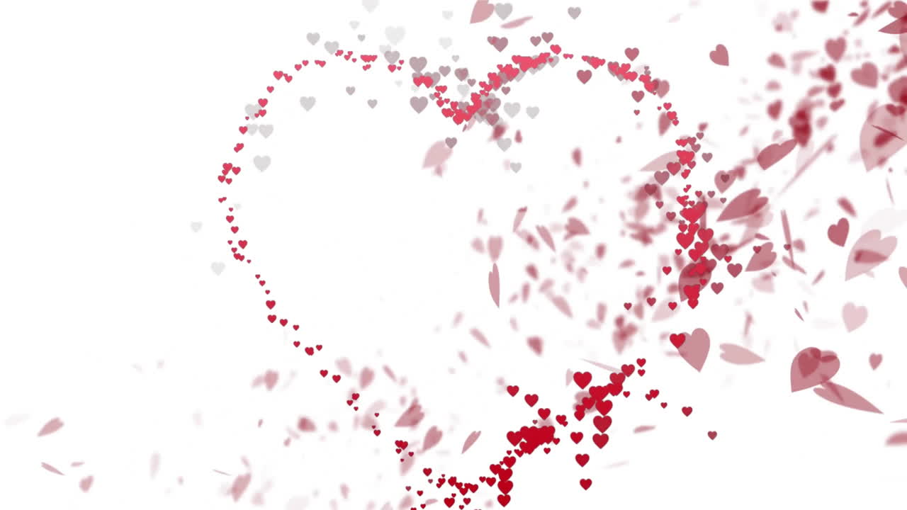 바탕에 떠다니는 열의 애니메이션