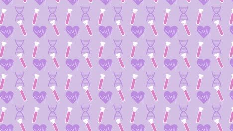 simple seamless background of medical symbols