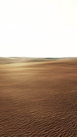 aerial of red sand dunes in the namib desert