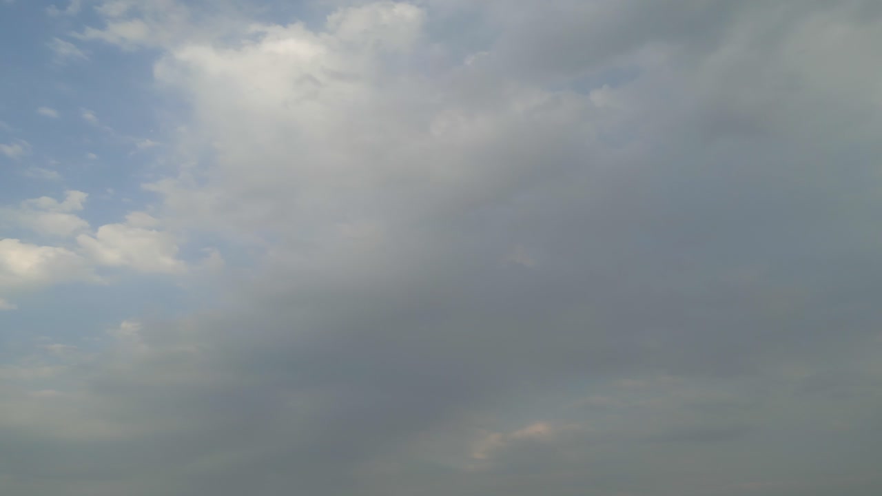 black clouds moving closeup view