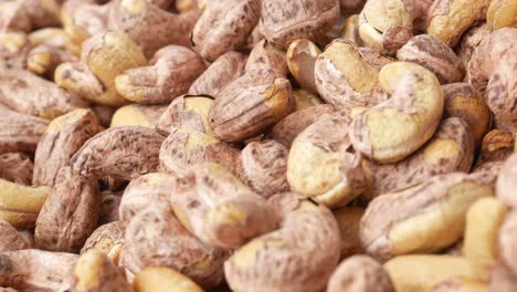 pile of raw cashews