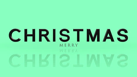 Elegance-style-Merry-Christmas-text-on-green-gradient