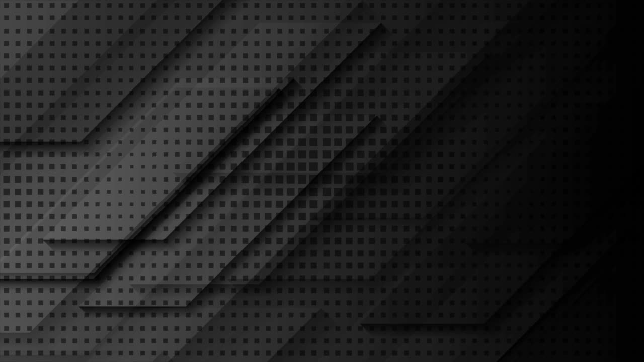 Black abstract tech geometric modern motion background | Premium Stock ...