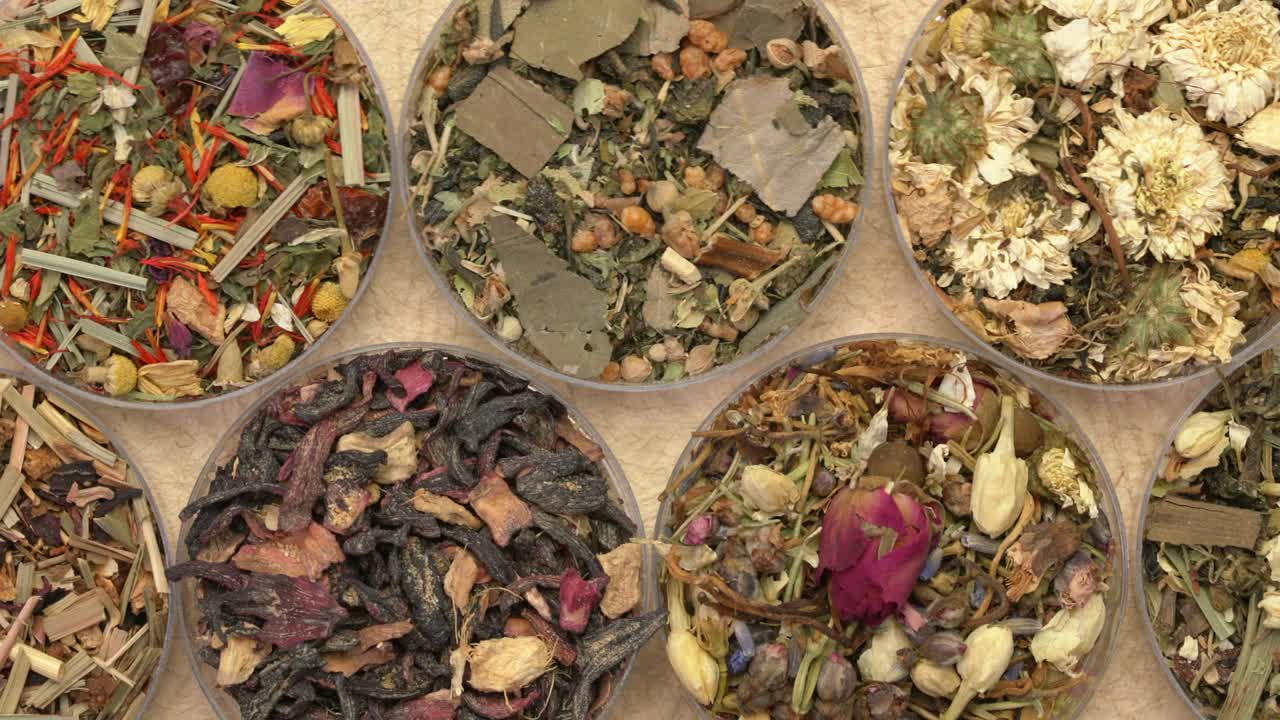 중국 약초 차 플러, 오버헤드 슬라이더 팬