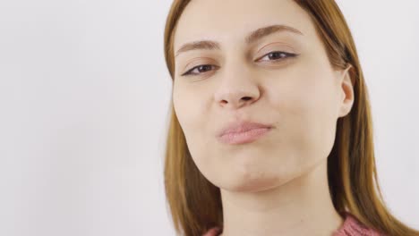 Comida-De-Postre.-Retrato-De-Primer-Plano-De-Una-Mujer-Comiendo-Chocolate.