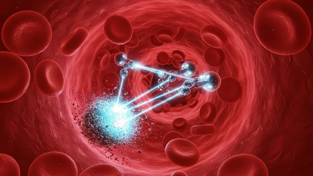 A Dynamic Interaction of Molecules Within Blood Cells Demonstrating Energy Transfer and Cellular Communication in the Human Circulatory System