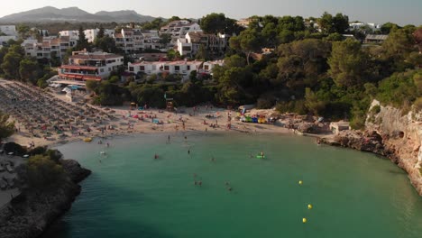 spain mallorca cala ferrera and cala esmeralda beaches at 4k 60fps and 30fps with a drone dji mavic air and action cam yi 4k+ shoots from above and below