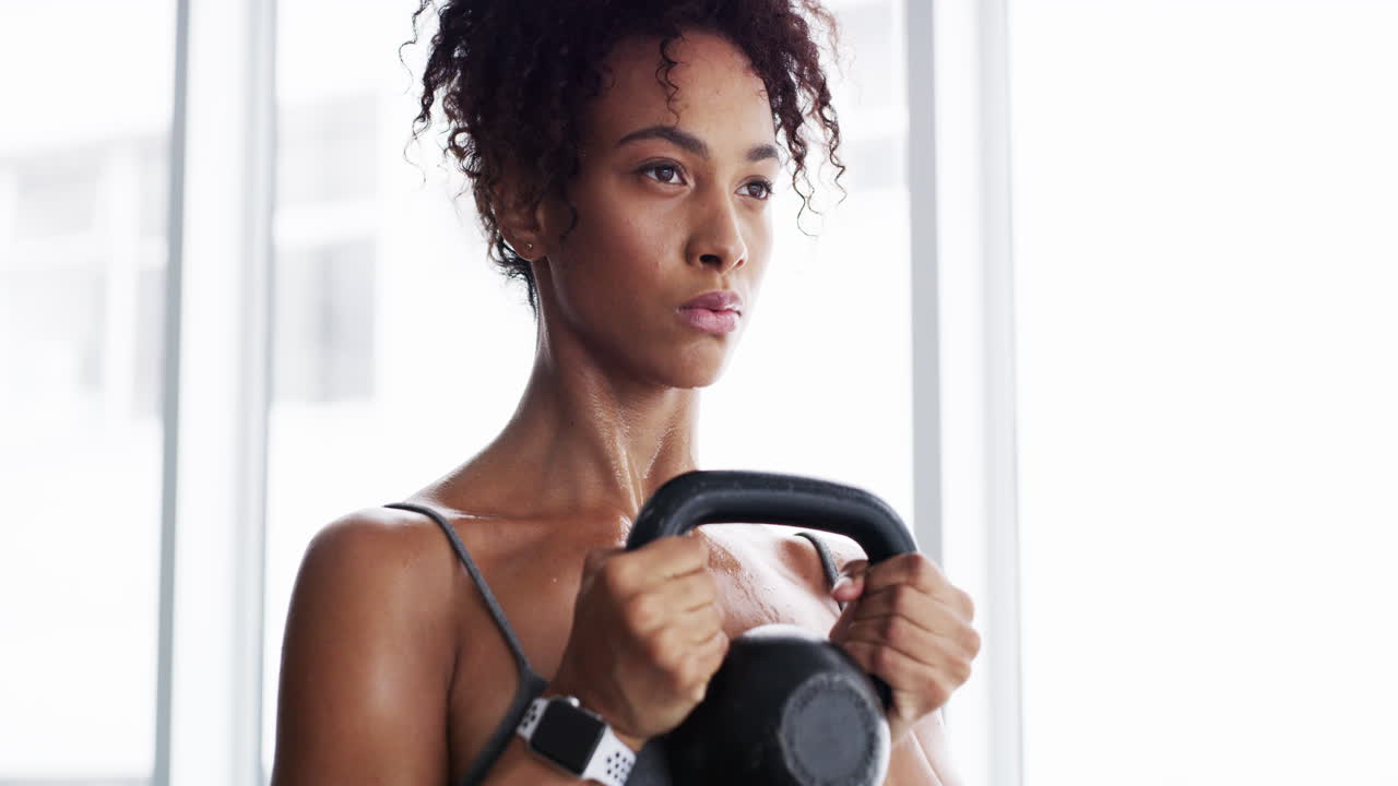 She never skips a gym session