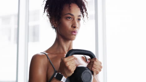 she never skips a gym session