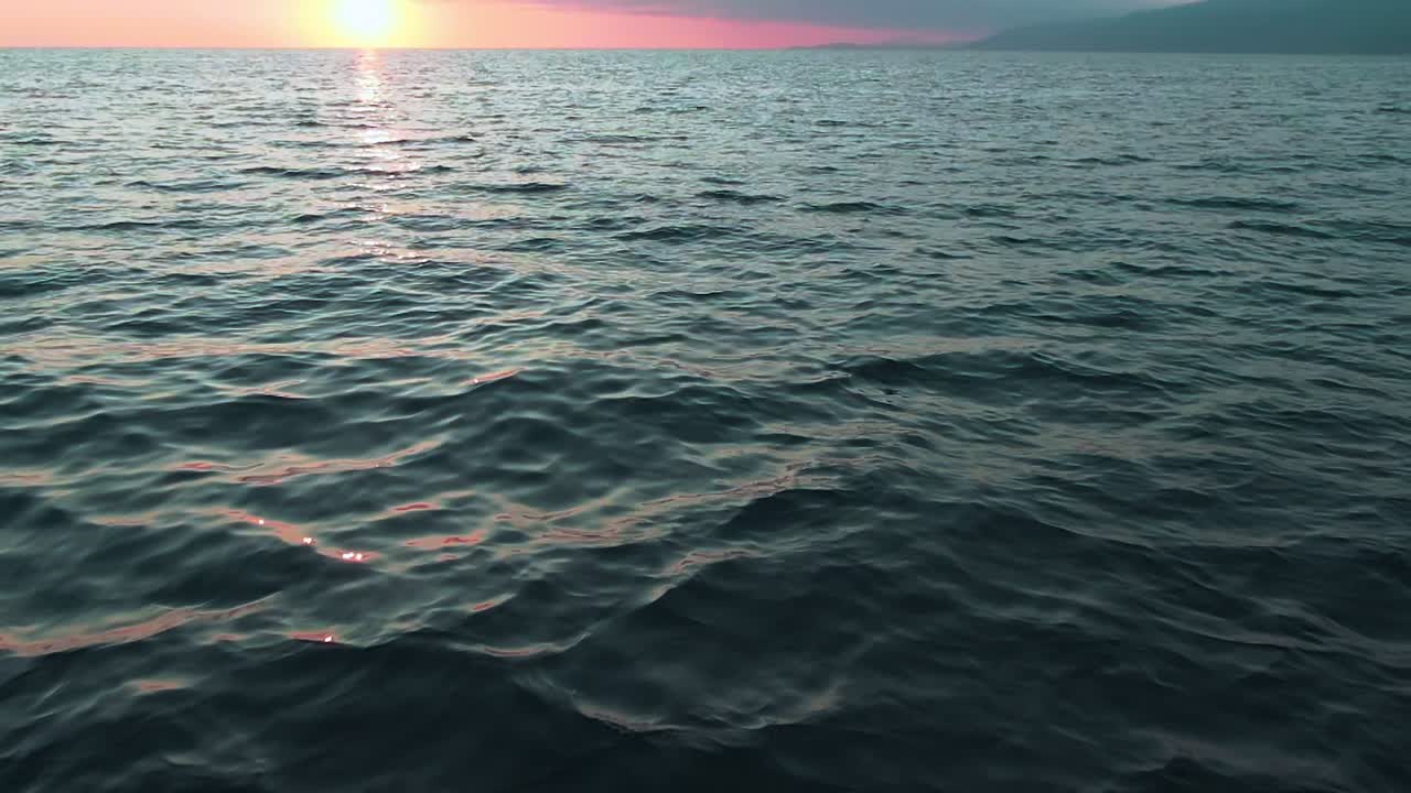 Sunset over the Ocean