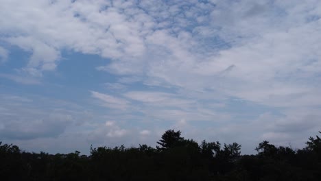 Bewölkter-Tag-Zeitraffer-Sturmwolken