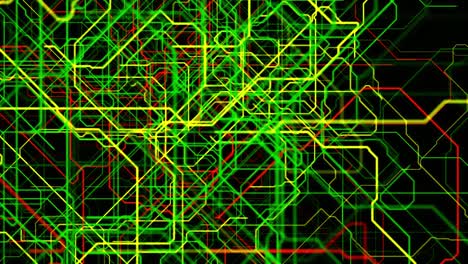 abstract circuit board pattern