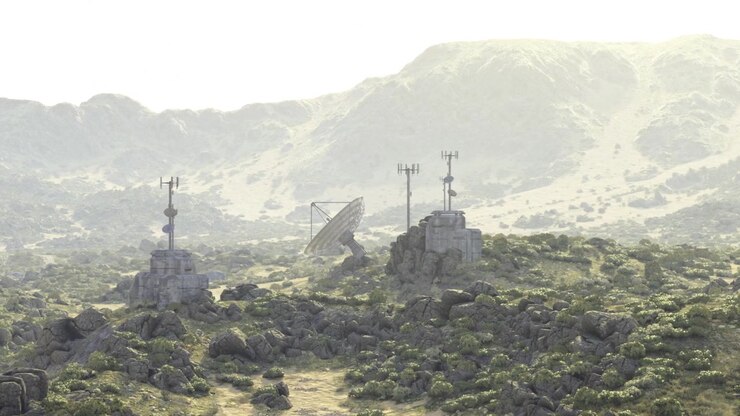 Remote location designated for ecological and data investigation projects