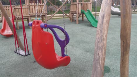 children's playground swing set