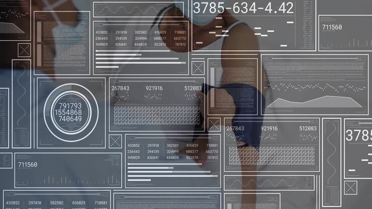 Clinician wrapping pressure cuff for monitoring while AR panels shifting into rotating model scan