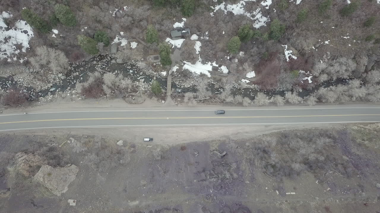 큰 미루나무, 유타 내부 공중 조감도