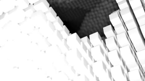 estructura de cubo 3d abstracta