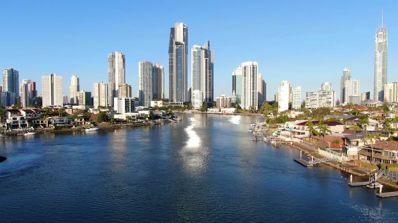 vista aérea de surfers paradise gold coast australia