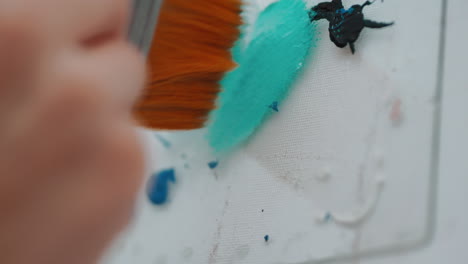 pintura en curso