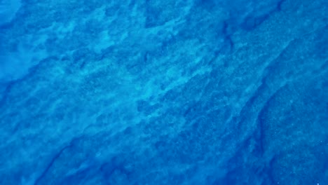 calm sea surface. aerial view of the ocean surface with gentle waves