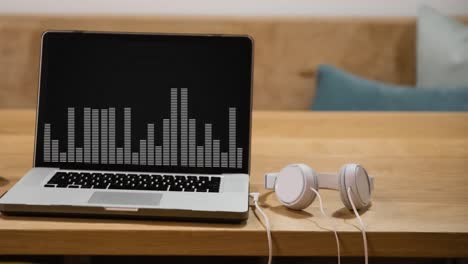 animation of sound representation on computer screen