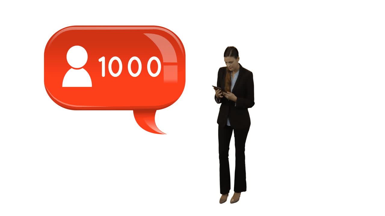 aumento del número de mensajes 4k