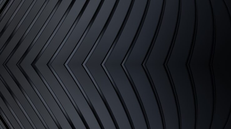 Abstract Black Geometric Pattern