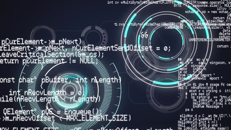 Animation of scopes scanning and data processing