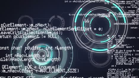 animation of scopes scanning and data processing