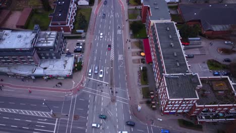 Intersección-Popular-En-El-Norte-De-Alemania