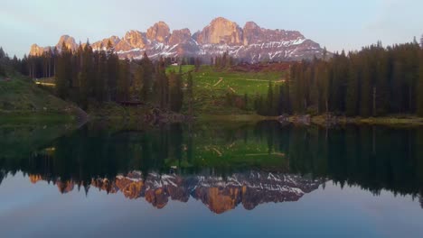 Experience-the-stunning-aesthetics-of-nature-at-its-best,-Envision-the-magnificence-of-lofty-mountains,-a-pristine-sky,-lush-greenery,-and-a-captivating-crystal-clear-lake