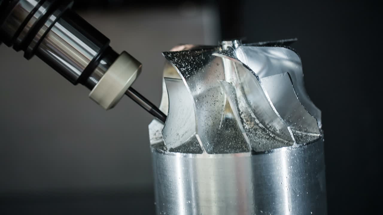 금속 가공 cnc 밀링 머신.