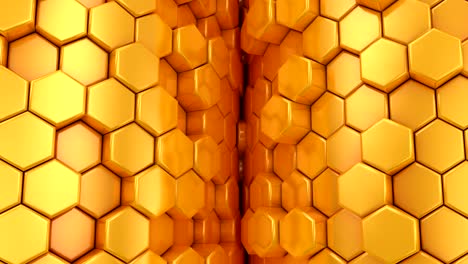 background of hexagons