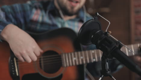 microphone close up