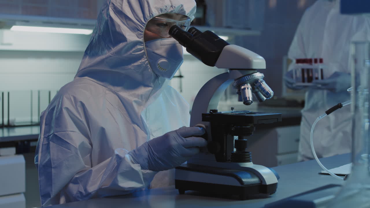 Pathologists Working in Lab