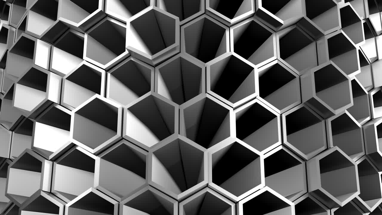 육각형의 배경