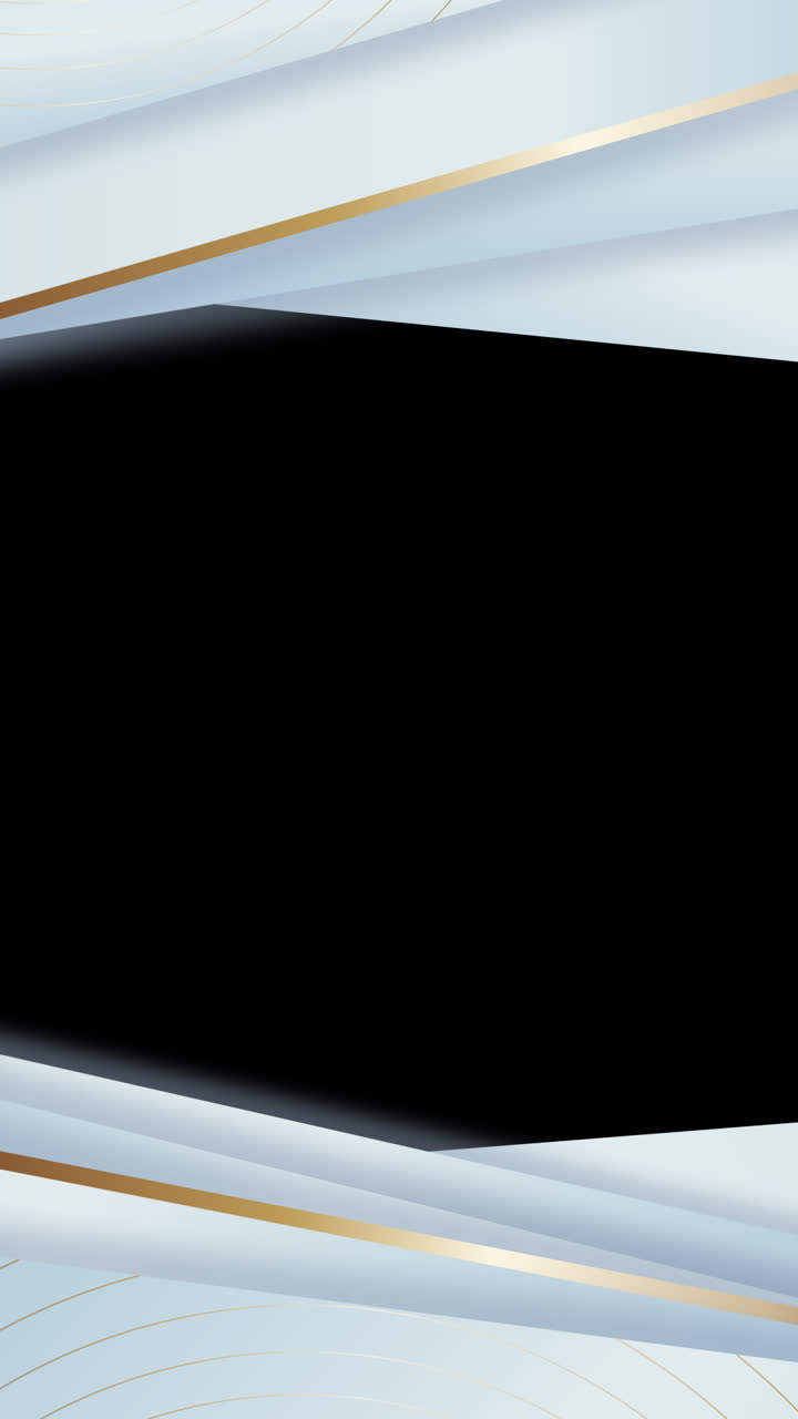 Abstract Light Blue and Gold Background