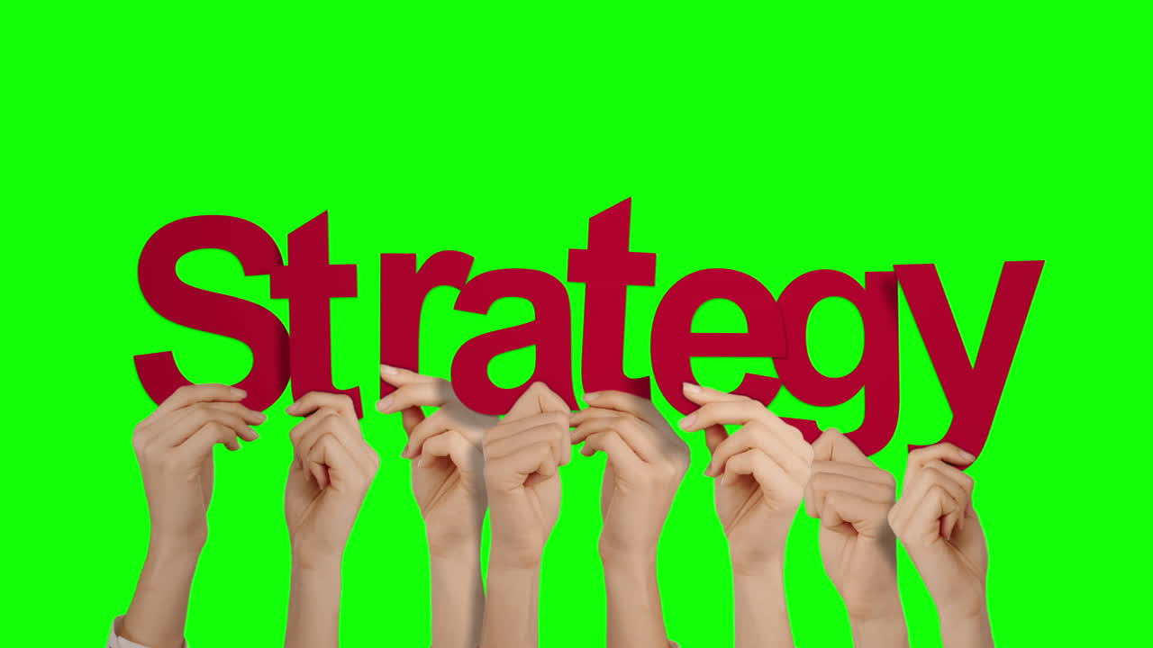 손을 들고 있는 전략