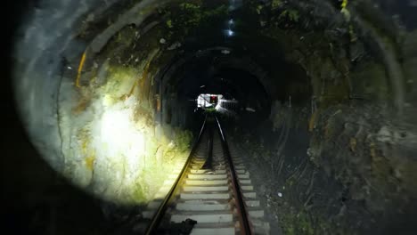 abandoned train tunnel