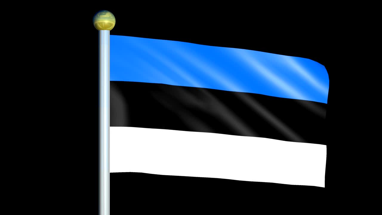 에스토니아의 큰 루핑 애니메이션 발