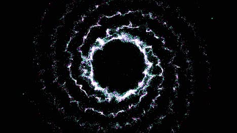 diseño de partículas espirales abstractas