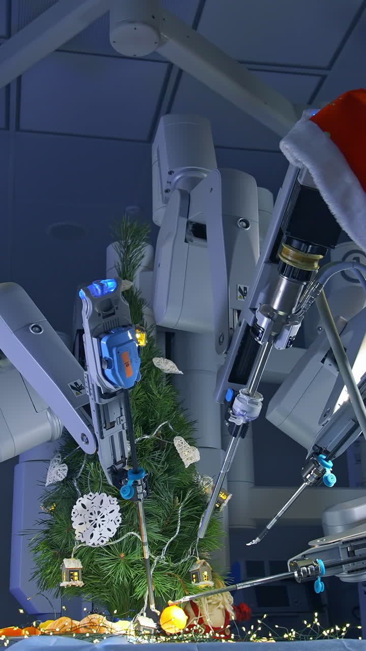 Medical robot da Vinci for surgery
