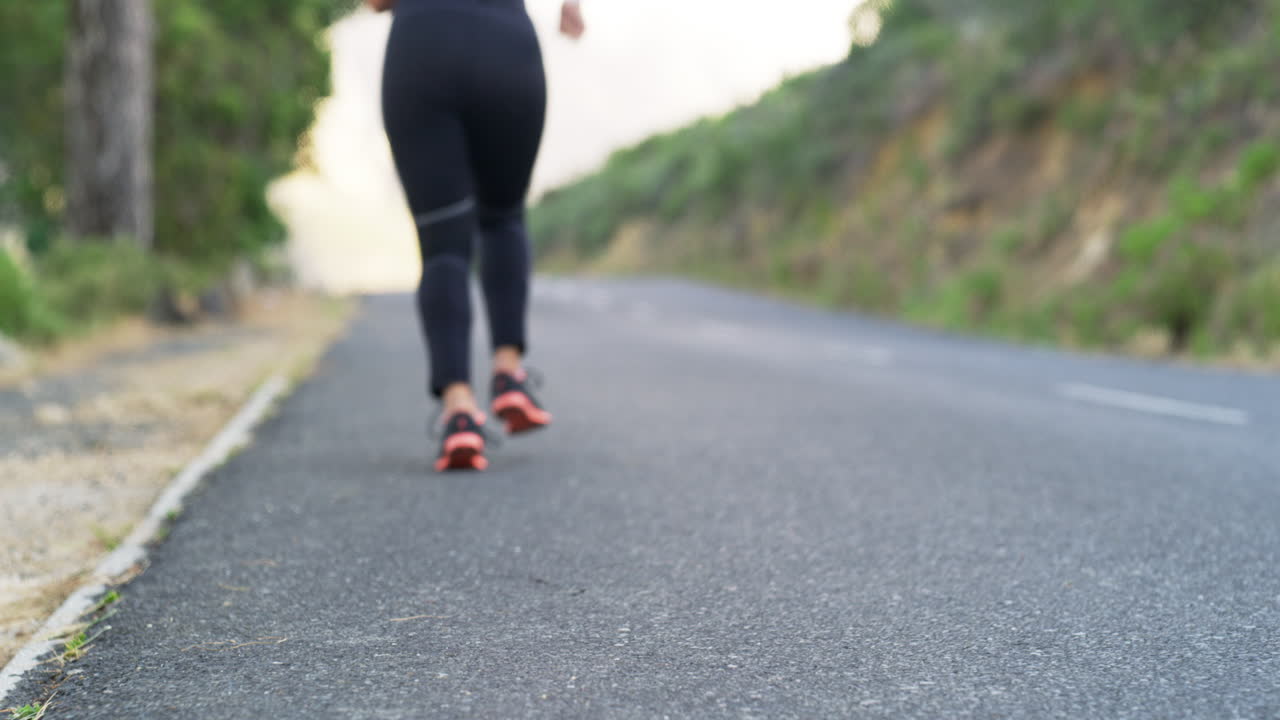 Laces fastened and she's off