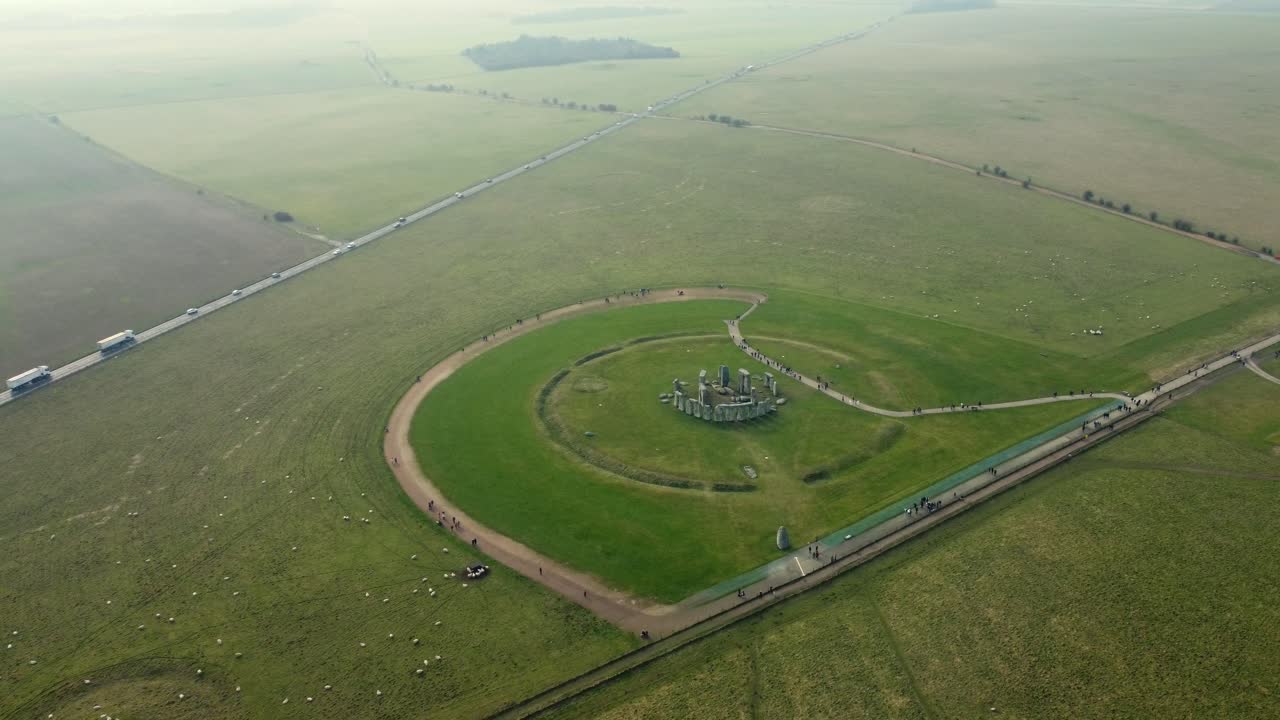 Aerial View of Stonehenge