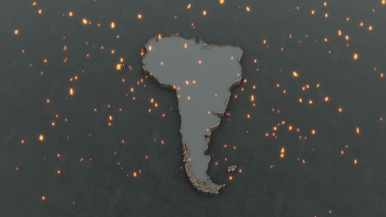 남아메리카 지도 4k