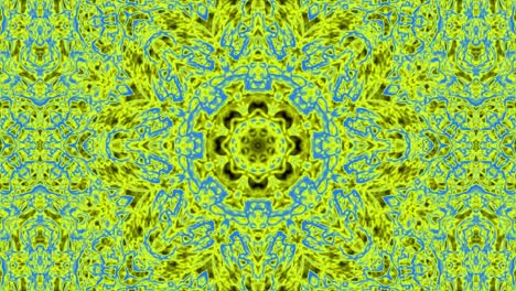 el fondo del video caleidoscópico. el fondo del caleidoscopio psicodélico geométrico. la rotación del bucle geométrica del caleidoscopio psiquedélico 4k. para el bucle de la etapa de vj dj, el fondo del terapeuta de arte de yoga, la introducción de la moda
